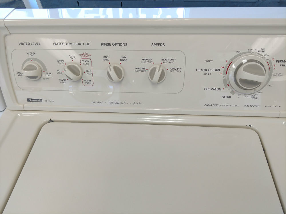 Used top load dryer