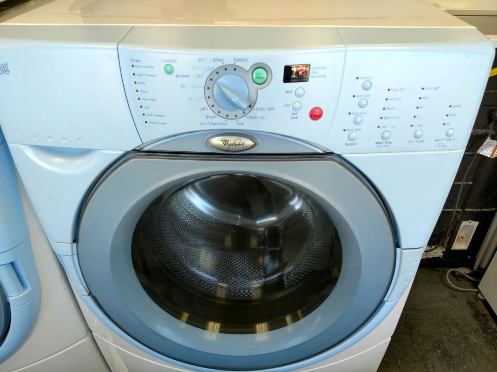 Front load white washer