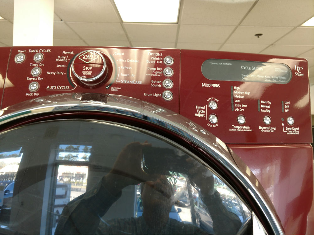 Used color washer dryer
