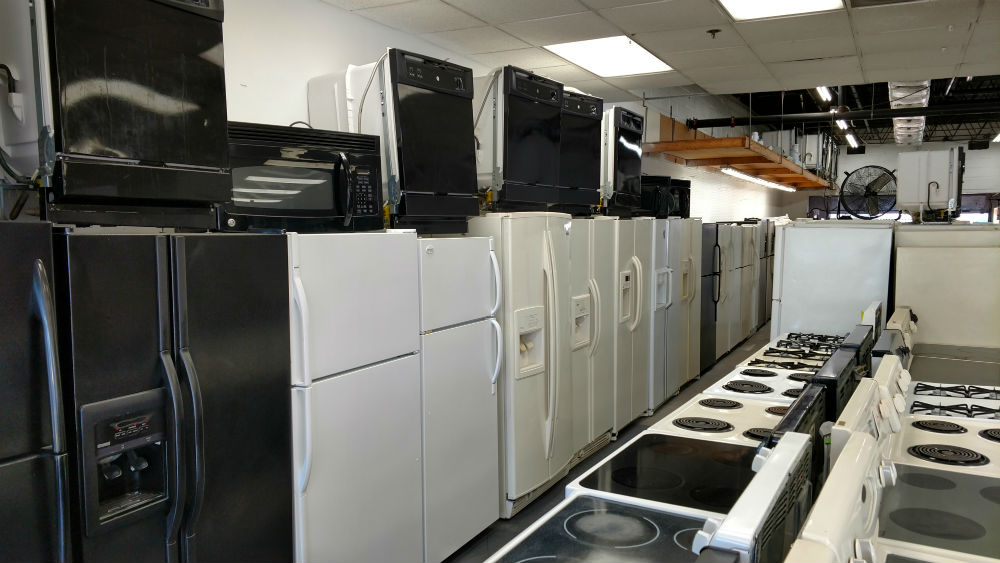 Used appliances store