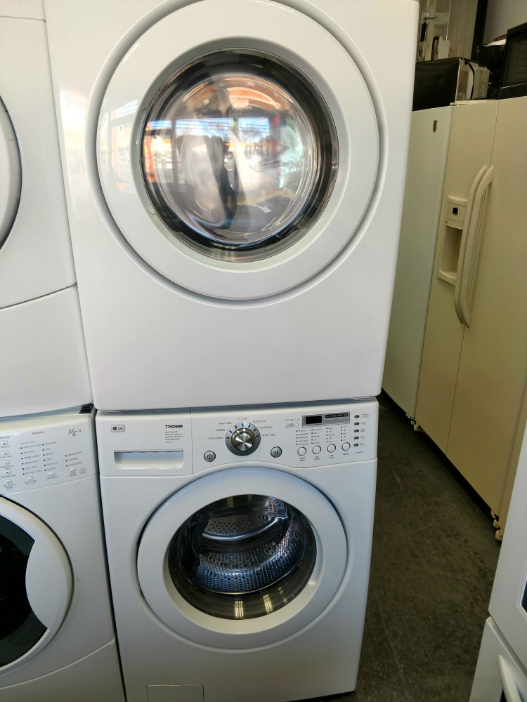 LG Tromm stackable washer dryer