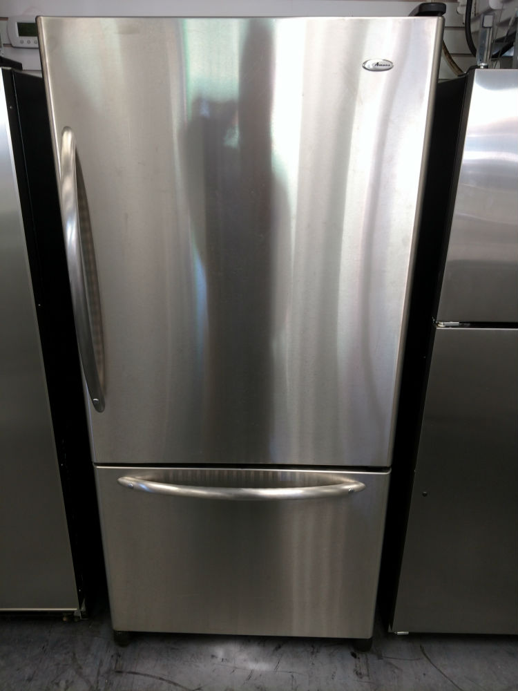 Stainless steel two door refrigerator